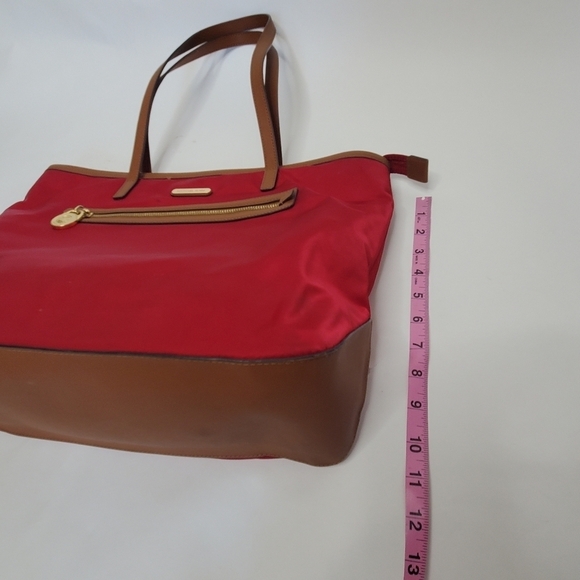 Michael Kors Women's Red Tote Bag - Picture 9 of 13